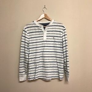 Tommy Hilfiger Long-Sleeve Henley Sweater